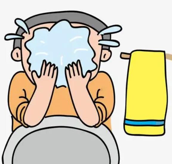 吸盘式手法洗脸